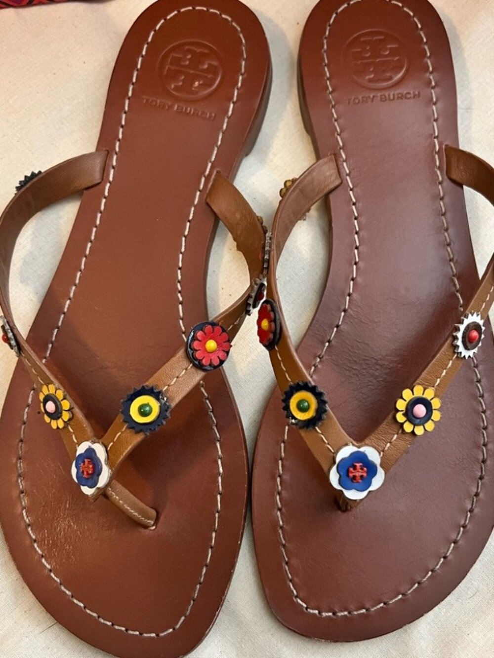 Tory Burch Marguarite Leather Sandal